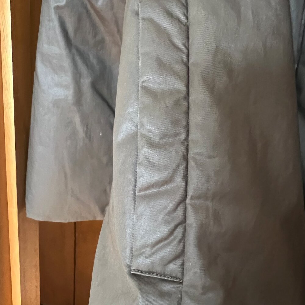 Poetry Fashion (UK) Shawl-collar Puffer Coat Dark Moss 16 Super cozy! - Picture 11 of 15